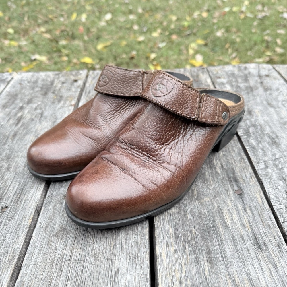 Ariat Sport Mule Clog Womens Size‎ 7M Brown 94062